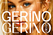 Gerino - Modern Editorial Duo, a Sans Serif Font by Valentino Vergan (Thumbnail 1 of 14)