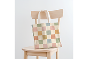 Earthy Boho Checkered Grid Pattern, a Pattern Graphic by OwlAndFern (Thumbnail 10 of 13)