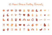 The Earthy Hand Drawn Bundle, a Work Illustration by thetrendytemplate (Thumbnail 5 of 12)