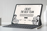 Valtheron - Handwritten Font, a Font by Flawless And Co (Thumbnail 6 of 11)