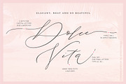 DolceVita - templett & corjl license, a Script Font by Blessed Print (Thumbnail 3 of 13)