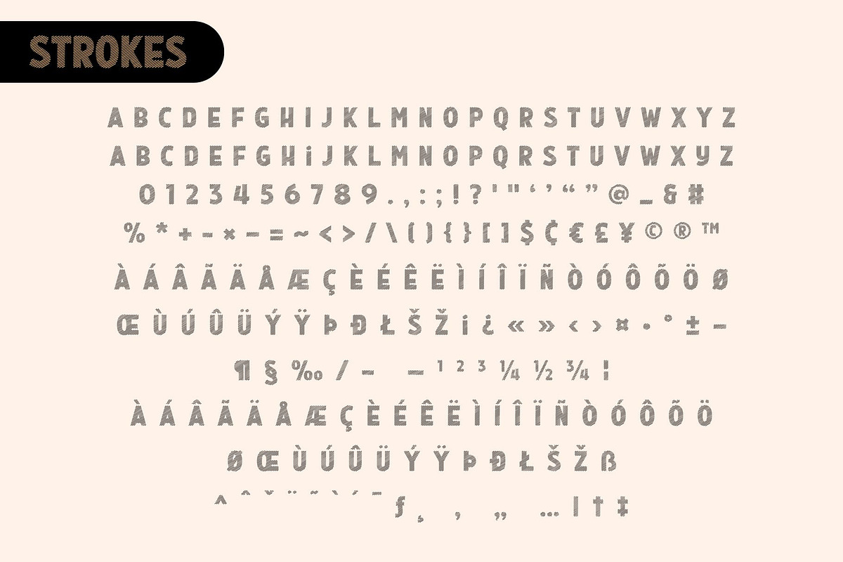 Fox Thiccy : 4 Font Styles, a Handwritten Font by Fox7 By Rattana (Photo 10 of 13)