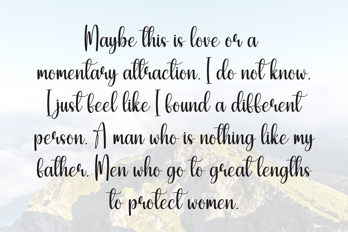 Emotional | Script Font, a Handwritten Font by Scratchones (Photo 6 of 9)