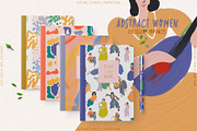 WOMAN & ABSTRACT, a Person Illustration by nadispasibenko (Thumbnail 8 of 15)