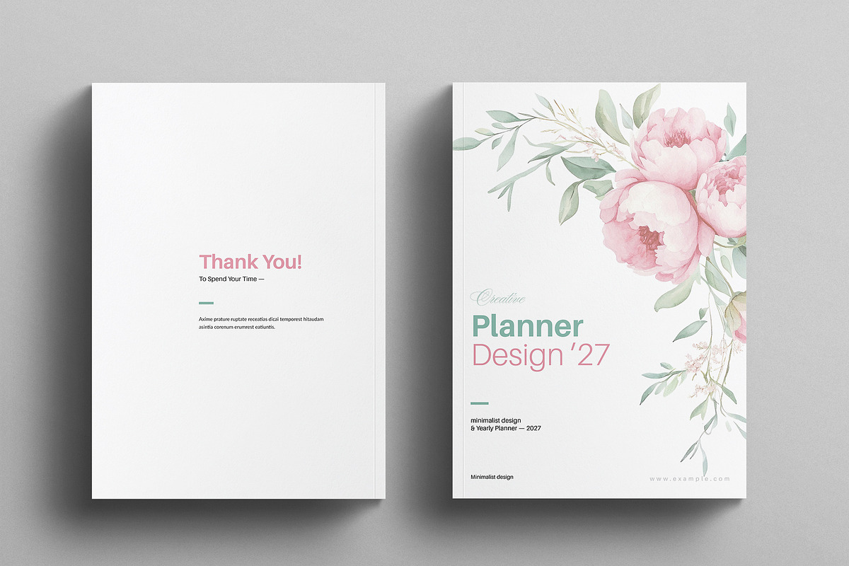 Planner Design Template, a Brochure Template by E-Type (Photo 7 of 7)