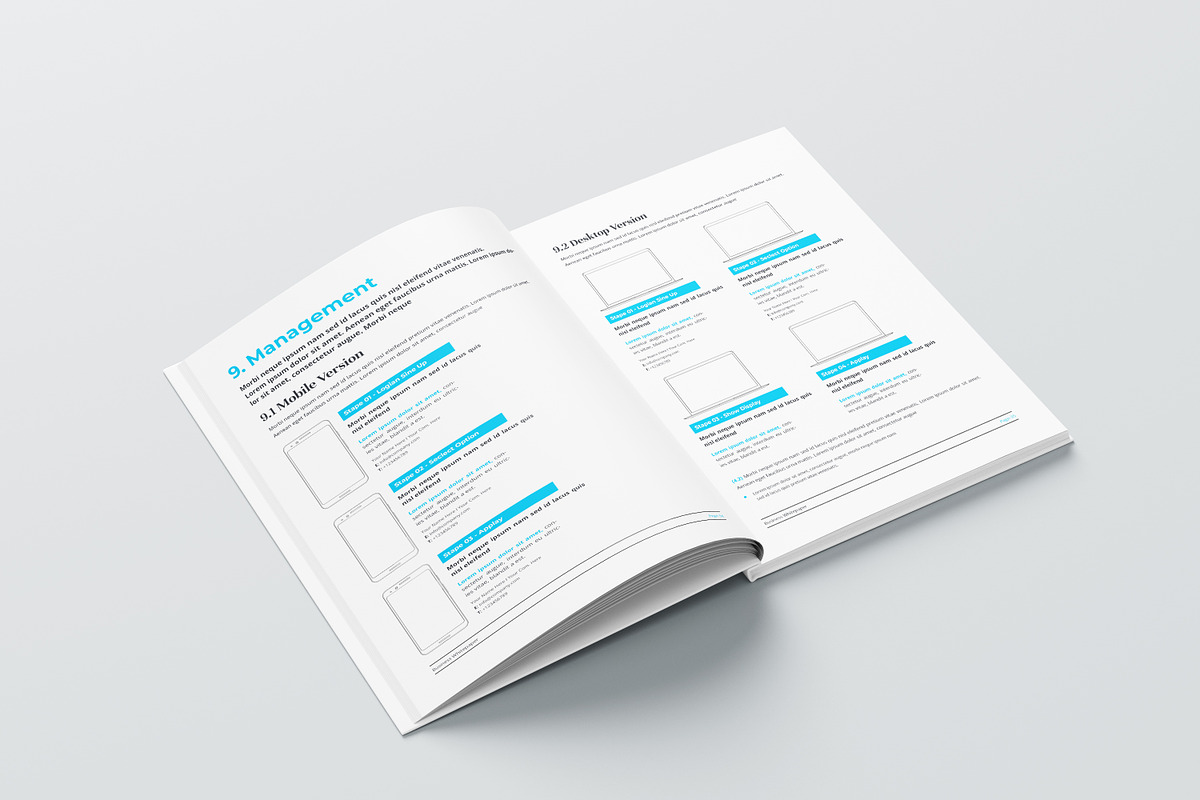 White Paper | Canva, Word, & Indd, a Brochure Template by obayes (Photo 26 of 30)