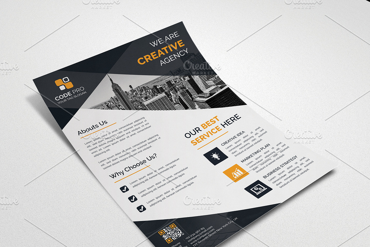 Flyer, a Flyer Template by pixelworkz (Photo 2 of 6)