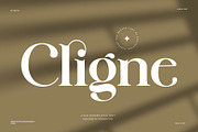 Cligne Elegant Serif Font, a Serif Font by Perfectype (Thumbnail 1 of 8)