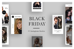 25 Black Friday Instagram Stories V3