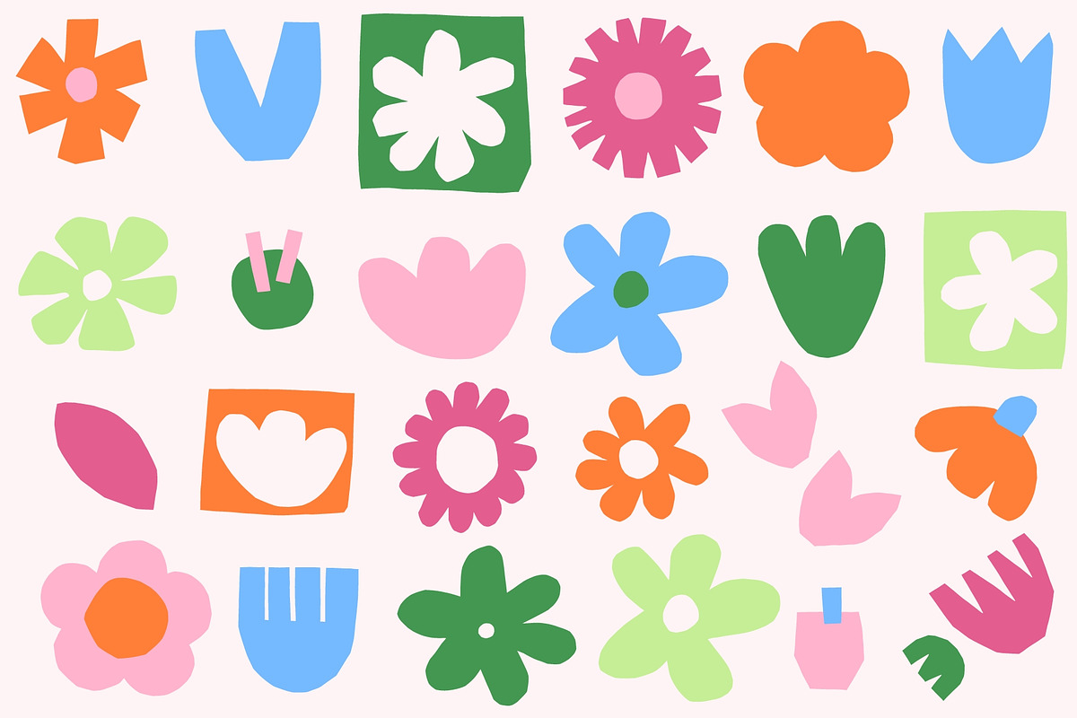 Floral cuts collage, an Object Graphic by Lisa Jasmin Bauer (Photo 3 of 8)