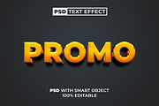 PSD Promo 3D Text Effect Style, a Layer Style Add-On by Mockmenot (Thumbnail 1 of 2)