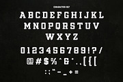 Grand Slab - Slab Sport Font, a Slab Serif Font by Flawless And Co (Thumbnail 9 of 10)