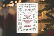 Whimsical Line Art Christmas, an Object Graphic by AnMark (Thumbnail 6 of 13)