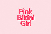 Bikini Bloom - Summer Sans, a Sans Serif Font by Misha Sova (Thumbnail 7 of 12)