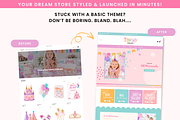 Colorful Rainbow Party Shopify Theme, a Shopify Template by Macarons and Mimosas (Thumbnail 6 of 9)