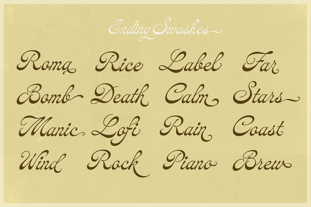 Jardim Botânico, a Script Font by Misprinted Type (Photo 9 of 9)