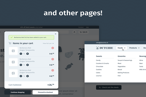 E Commerce Wireframe Kit By Bionic preview 7