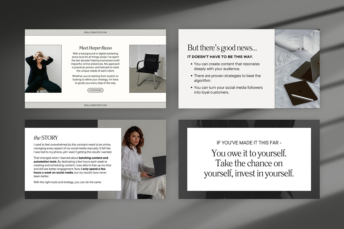 Slide Deck & Webinar Canva Templates, a Presentation Template by Fallon Gerst (Photo 20 of 22)