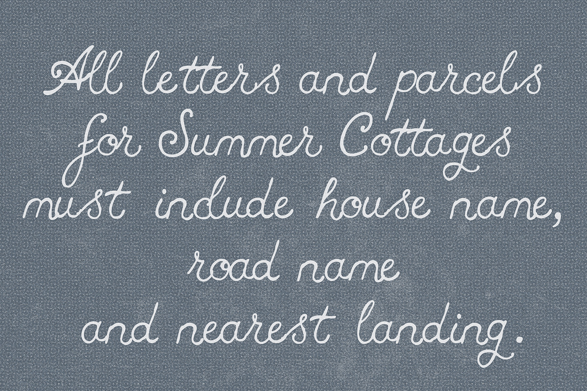 Handwritten Coastal Font Trio, a Handwritten Font by Laras Wonderland (Photo 11 of 15)