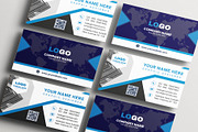 Blue Modern Creative Corporate, a Business Card Template by Vitoria's Collection (Thumbnail 1 of 3)