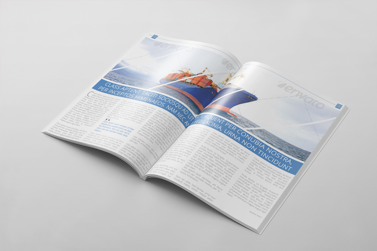 Magazine Template 20, a Magazine Template by pmvch (Photo 3 of 10)