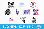 Veterans Day SVG Bundle Memorial Day, an Illustration by SavanasDesign (Thumbnail 2 of 7)