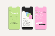 Aesthetic Agency Canva Templates, a Social Media Template by Karisma Studio (Thumbnail 3 of 10)