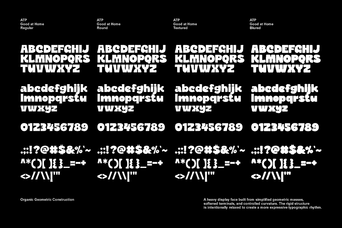 Good at Home - Bold Display Font, a Sans Serif Font by Typeparties (Photo 10 of 14)