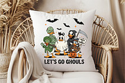 Let's Go Ghouls,Goose Halloween Png, an Illustration by DreamCafeArt (Thumbnail 4 of 7)
