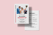 Heaven Funeral Program Template, an Invitation Template by Creatiya Type (Thumbnail 3 of 6)