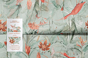 Tropical Mint Orange Paper Pack, a Pattern Graphic by paper aesthetic (Thumbnail 3 of 7)