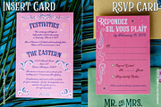 Art Deco Acrylic Wedding Invitation, an Invitation Template by Cordial Punch Press (Thumbnail 3 of 7)