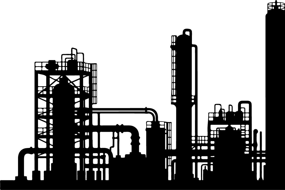 Industrial Factory Silhouette Bundle, an Illustration by Designs_River (Photo 45 of 45)