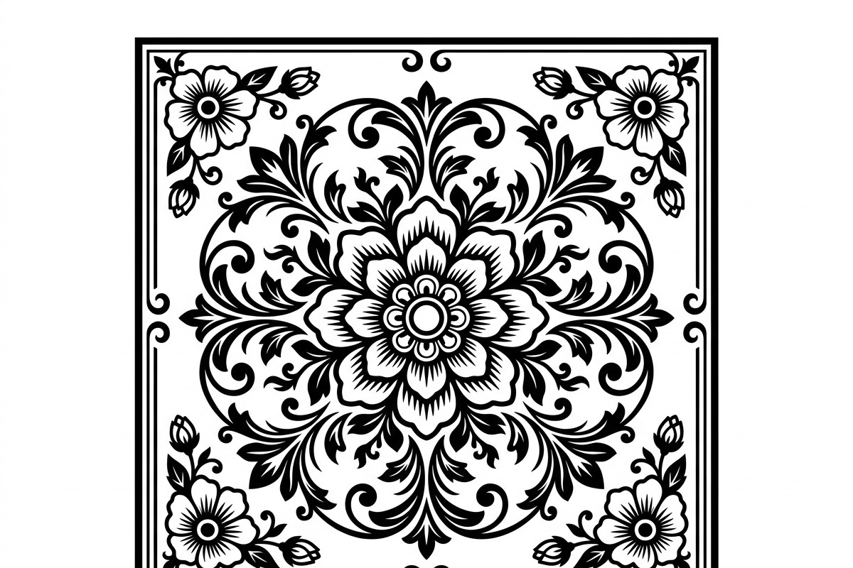 50 Elegant Floral Ornament Bundle, a Decorative Illustration by Amazin_art (Photo 10 of 29)