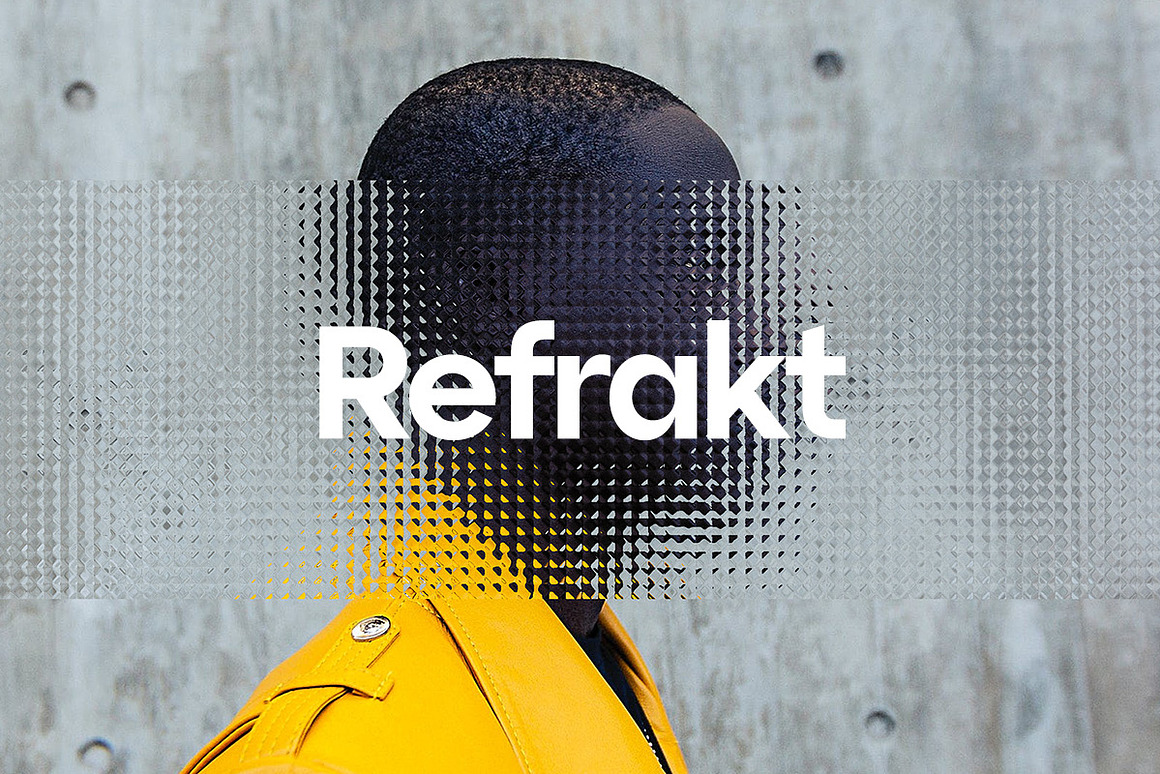 Refrakt - 12 Patterned Glass Effects, a Texture Graphic by Studio 2am (Photo 1 of 6)