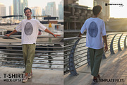 T-Shirt Mockup, a Shirt Mockup by Freeman Studio (Thumbnail 1 of 15)