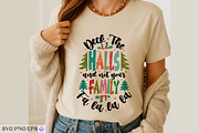 Deck The Halls Not Your Family SVG, a Seasonal Illustration by mh_arif (Thumbnail 4 of 4)