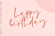 Misttoy Script, a Script Font by Quothron (Thumbnail 5 of 8)