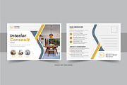 Interior design eddm postcard bundle, a Card Template by Pavel_design (Thumbnail 5 of 11)