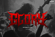 Mortaly Sword | Death Metal Typeface, a Blackletter Font by Denustudios (Thumbnail 5 of 12)