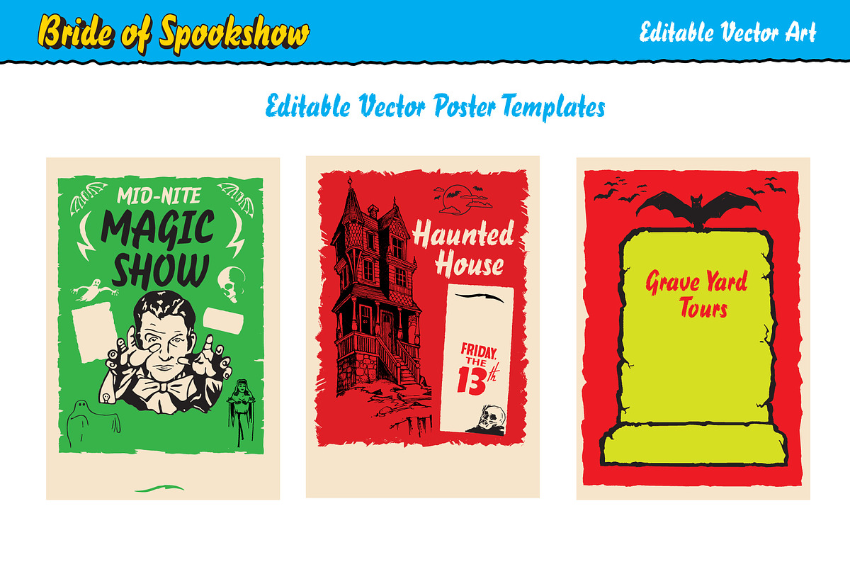 Bride of Spook Show Collection, a Handwritten Font by Paper Moon Graphic Supply (Photo 14 of 25)