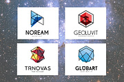Futuristic & Geometric Logos Bundle, a Branding & Logo Template by AN Productions (Thumbnail 30 of 47)