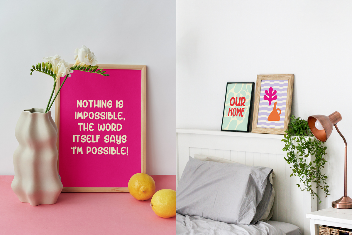 Love Your Self Poster Wall Art Print, an Object Graphic by digitalsbydepi (Photo 7 of 8)