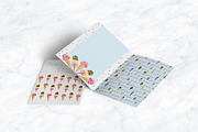 Hand-drawn Watercolor Ice Cream, an Illustration by U + Me Studio (Thumbnail 4 of 14)