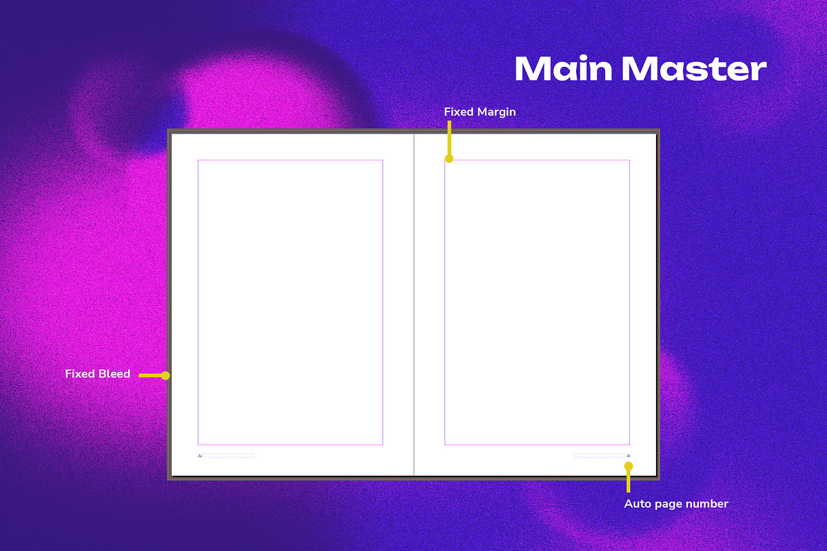 Gradient Book, a Stationery Template by Meknya (Photo 8 of 9)