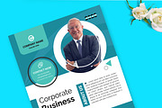 Corporate Business Flyer Layout, a Flyer Template by MightyDesign (Thumbnail 4 of 8)