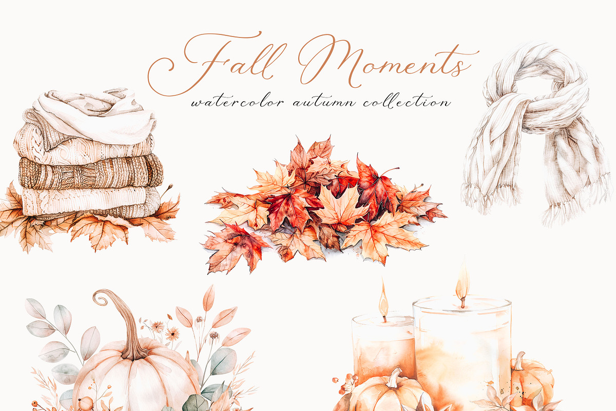 New! Summer + Fall Edition Bundle, a Seasonal Illustration by Isabelle Salem (Photo 68 of 272)