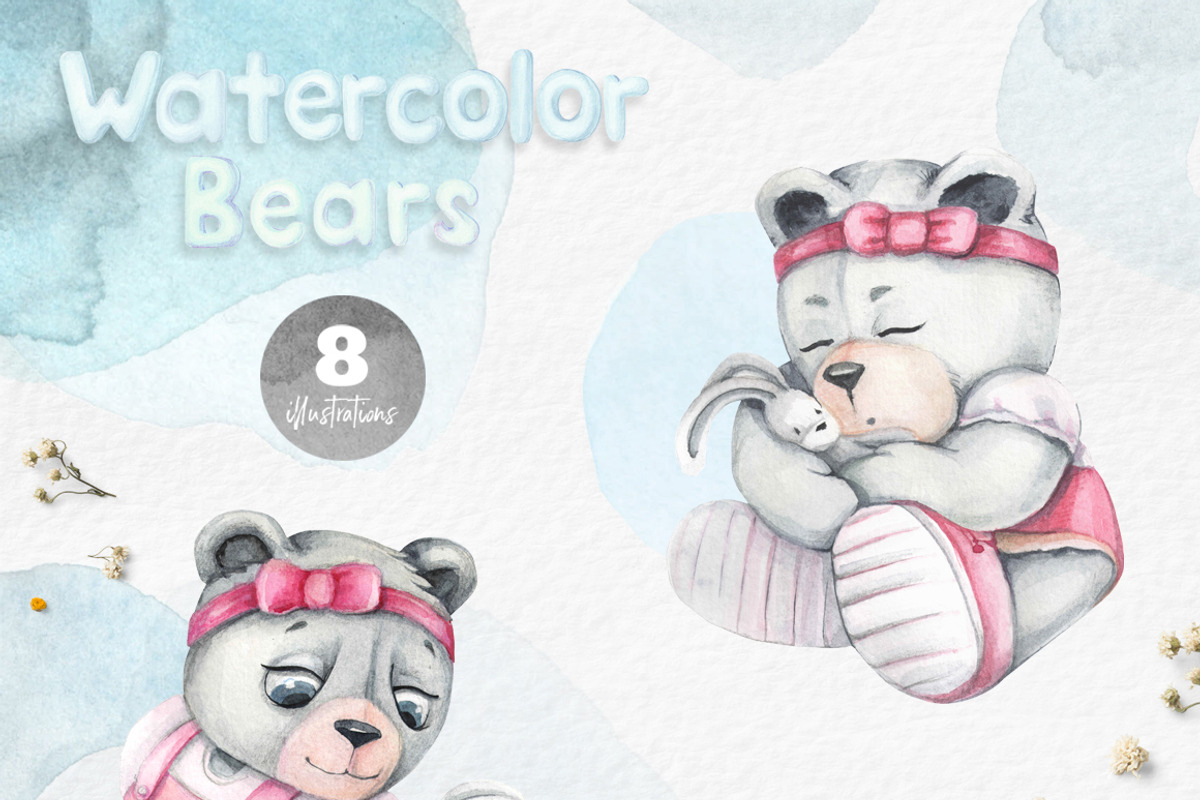 BEARS & LETTERS, a Graphic by Luba Vega (Photo 8 of 14)