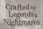 RumaPetis - Quiet Horror Typeface, a Handwritten Font by HypeWorksCo (Thumbnail 3 of 14)