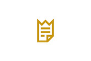 Docs Of King Logo, a Branding & Logo Template by Mauro Bertolino (Thumbnail 1 of 4)